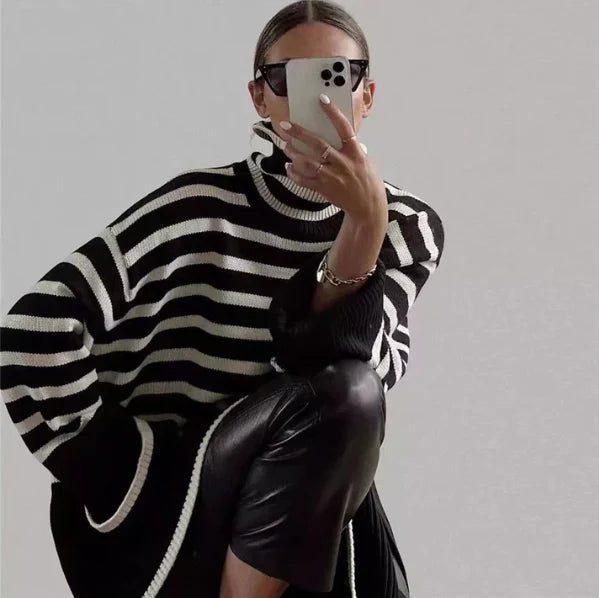 Elowen - Turtleneck Sweater For Women